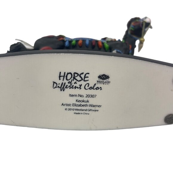 Westland Giftware Elizabeth Warner Horse Of A Different Color Keokuk Figurine 20 - Picture 7 of 9